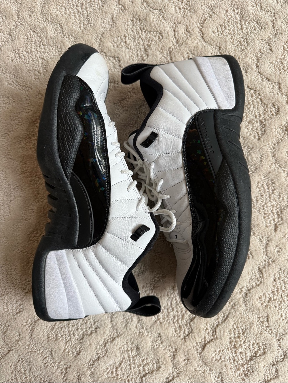 Air Jordan 12 Retro Low GC white/black metallic silver
